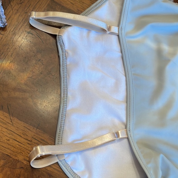 NWOT Weissman silver sequin tank and matching fingerless gloves size kids medium - Picture 6 of 11